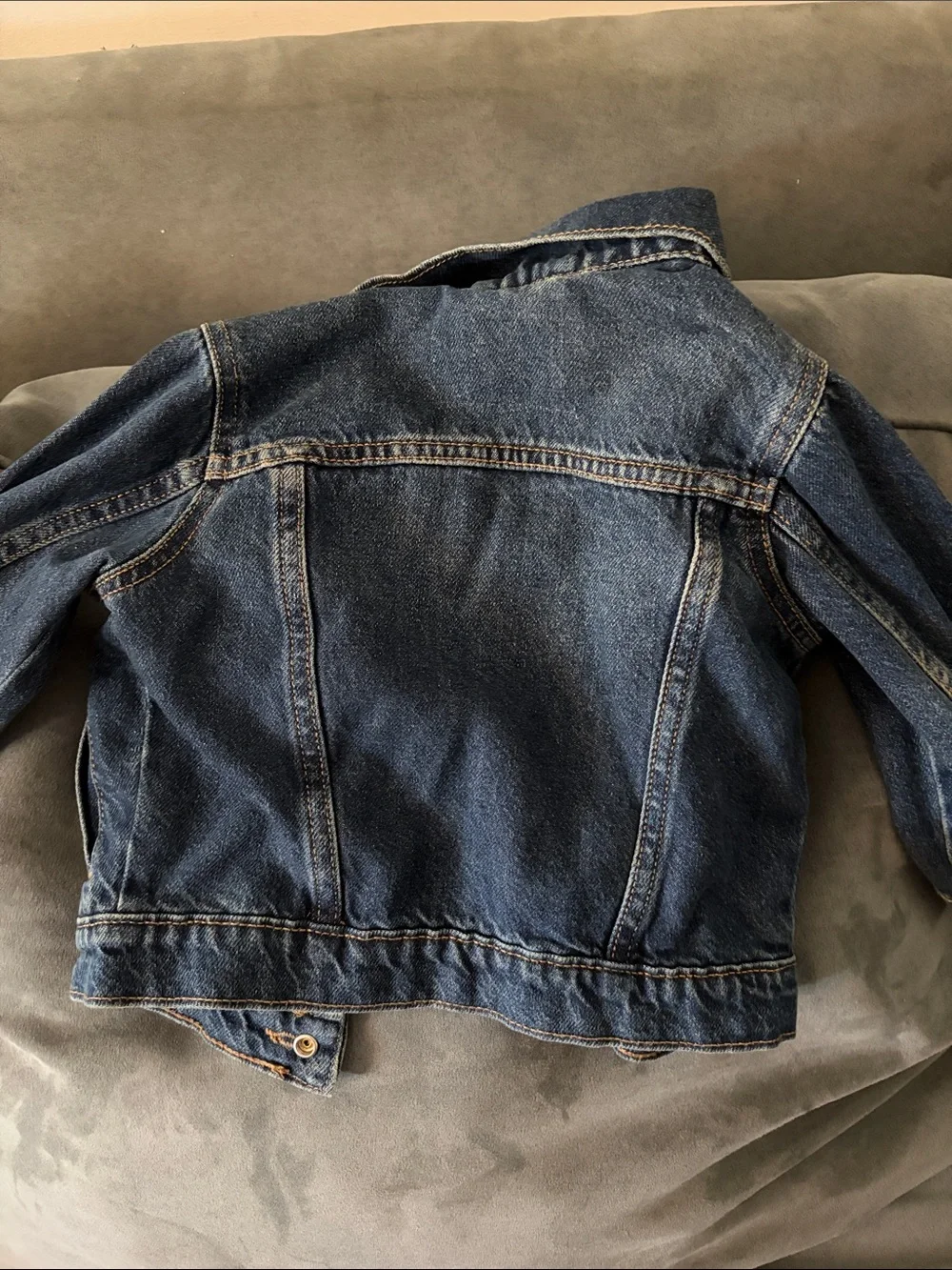 Old Navy Boys' Dark Blue Denim Jean Jacket